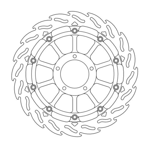 Front right Flame Racing series
