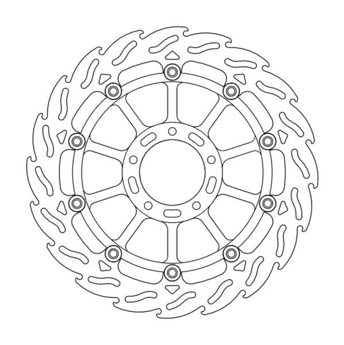 Front left floating Flame series