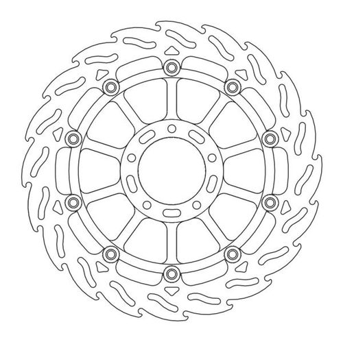 Front right floating Flame series