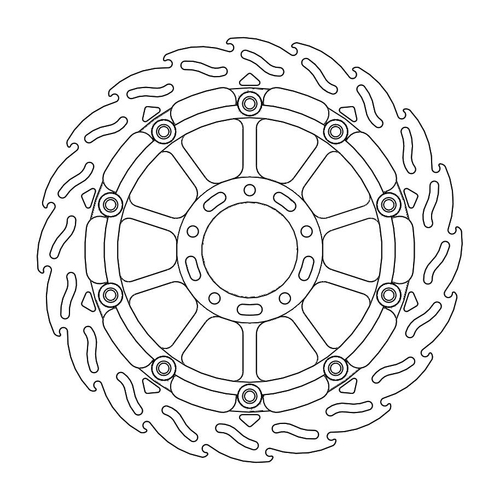 Front right Flame Racing series