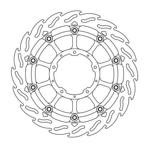 Front left Flame Racing series