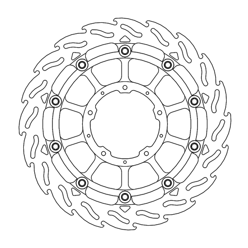 Front right Flame Racing series
