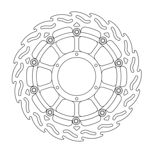 Front right floating Flame series