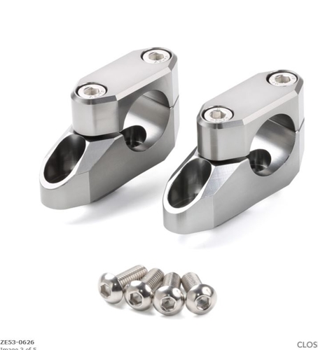 ZETA - DISTANZIALI OFFSET MANUBRIO  28.6mm H.26mm - 