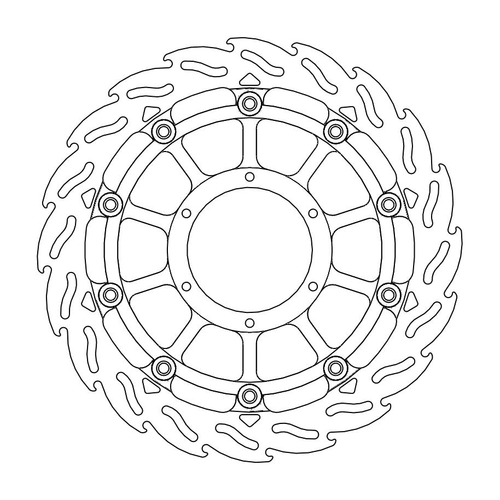 Front right Flame Racing series