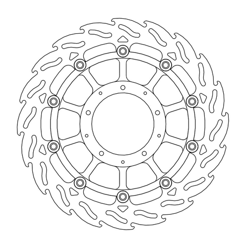 Front right floating Flame series