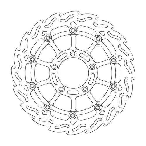 Front left floating Flame series