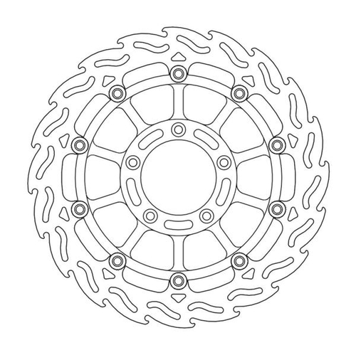Front right floating Flame series