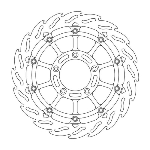 Front left Flame Racing series