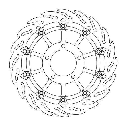 Front right Flame Racing series