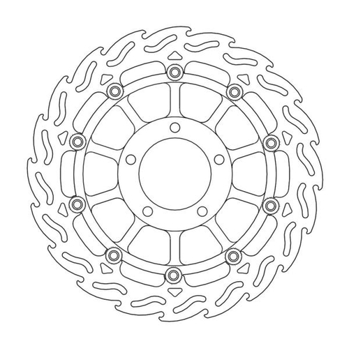 Front left floating Flame series