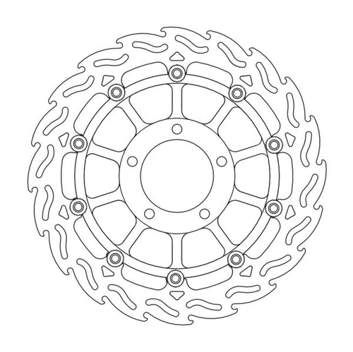 Front right floating Flame series
