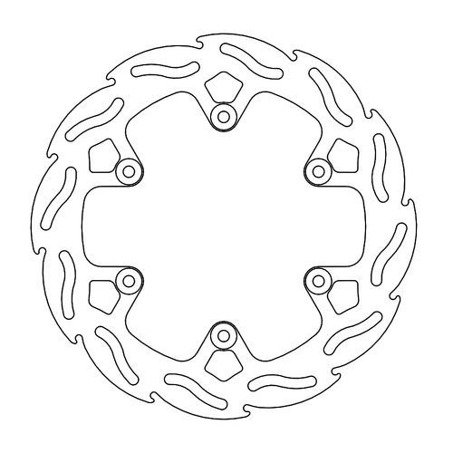 Rear 4.4mm Flame series