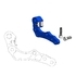 Adapter bracket BLUE for 260mm front disc