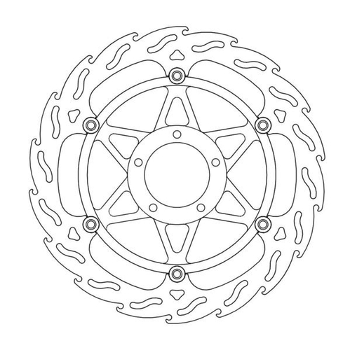 Front left floating Flame series