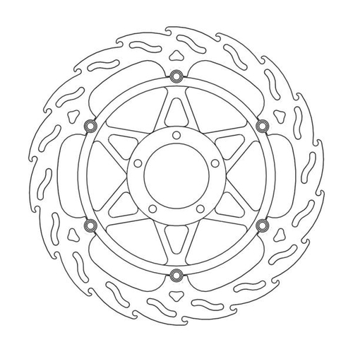 Front right floating Flame series