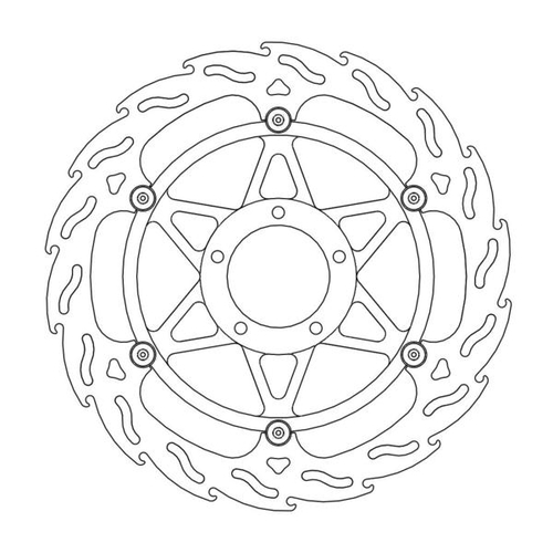 Front right floating Flame series