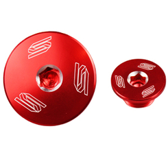 SCAR - TAPPI MOTORE ERGAL ANODIZZATO 