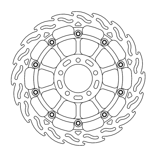 Front right Flame Racing series