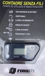 RRCOHM16B CONTAORE  SENZA FILI  RESETT.LE IP68 - 