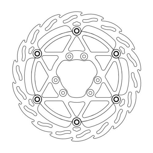 112086 DISCO FRENO ANT. FLOTT 270mm TM