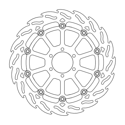 Front left floating Flame series | Front right floating Flame series