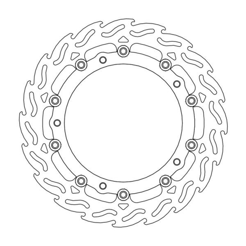 Front left floating Flame series