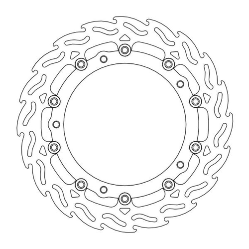 Front right floating Flame series