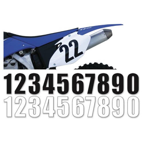 MOTION - NUMERO ADESIVO MX2