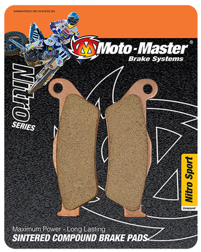 MOTO MASTER - PASTIGLIE FRENO OFFROAD NITRO SPORT