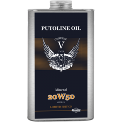 74220 GENUINE V-TWIN MINERAL 20W50-MA-LT.1 - 