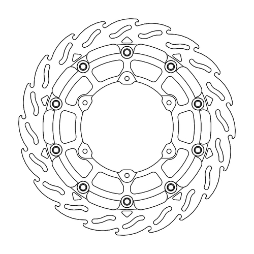 112276 DISCO RAC.320 FIAM.5,5mm KTM 690SMCR