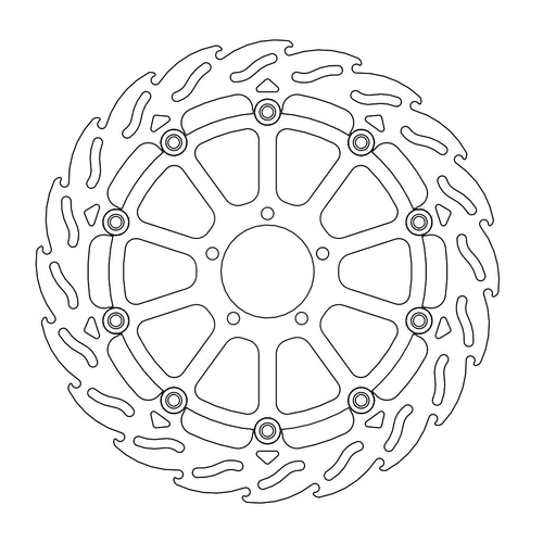Front left floating Flame series