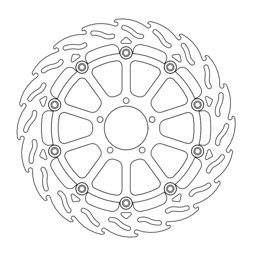Front right floating Flame series