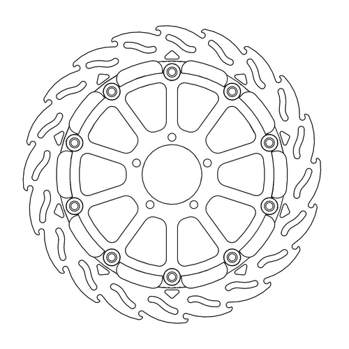Front right Flame Racing series