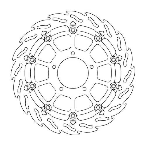 Front right Flame Racing series