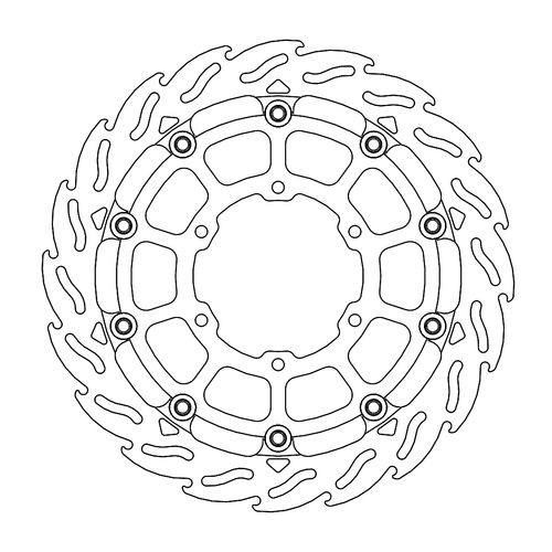 Front left Flame Racing series