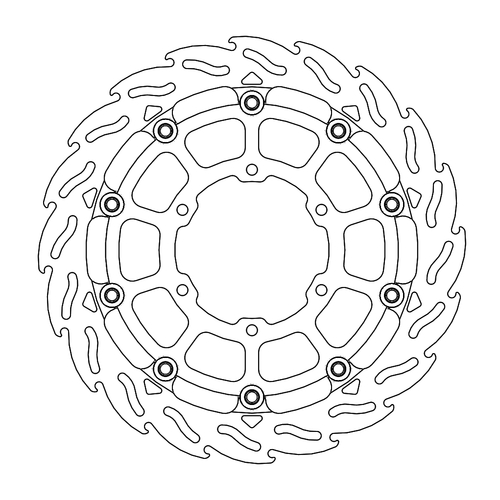 Front right Flame Racing series