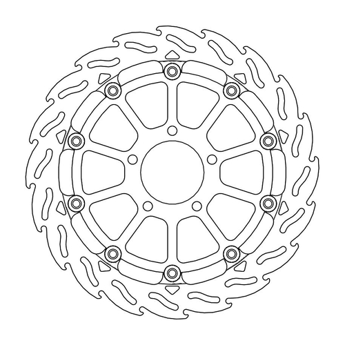 Front right Flame Racing series