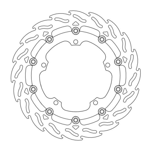 Front right floating Flame series