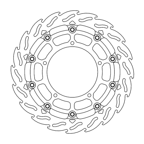 Front left Flame Racing series