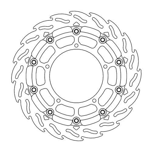 Front right Flame Racing series