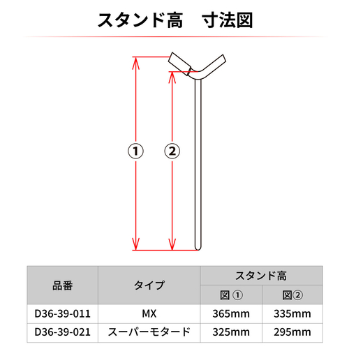 D36-39-011 TRIANGOLI SOST.RUOTA TIT. MOTOCROSS