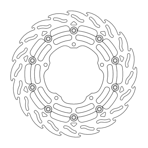 Front right floating Flame series