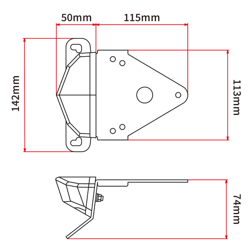 D45-18-506 MOTOLED EDGE 2FUME ALUM. DRZ400SM