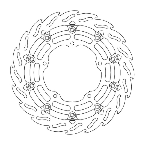 Front left Flame Racing series