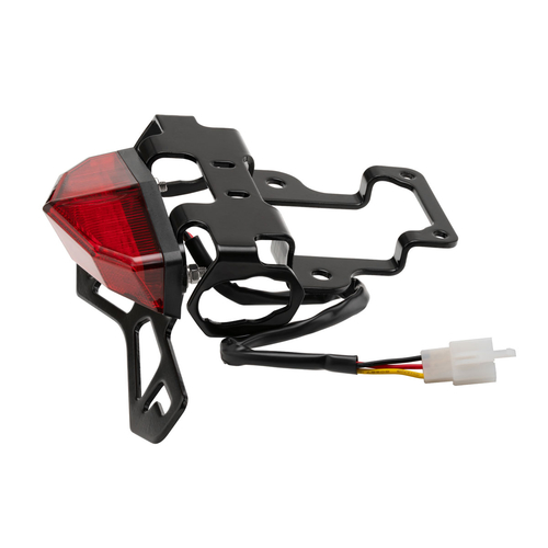 DRC Edge T/L Holder kit Red-Lense KLX230 '20-