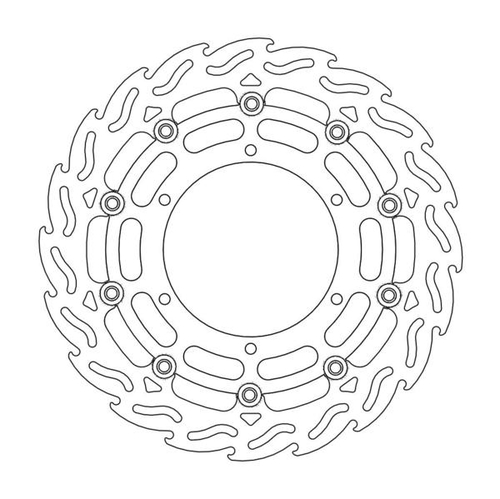 Front left floating Flame series