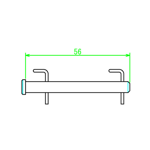 DRC Stainless Brake Pin A-Type 37mm