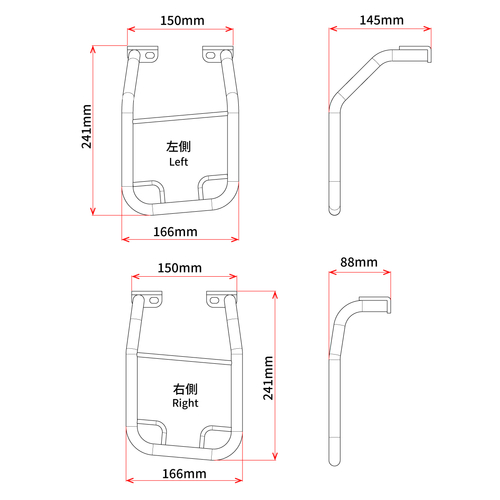 D60-01 Side Bug Support